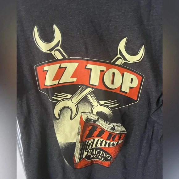 Official Merch | ZZ  Top "High Octane Racing Fuel" Band Tee | Size M - Picture 3 of 5